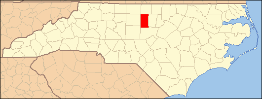 Map — Alamance County