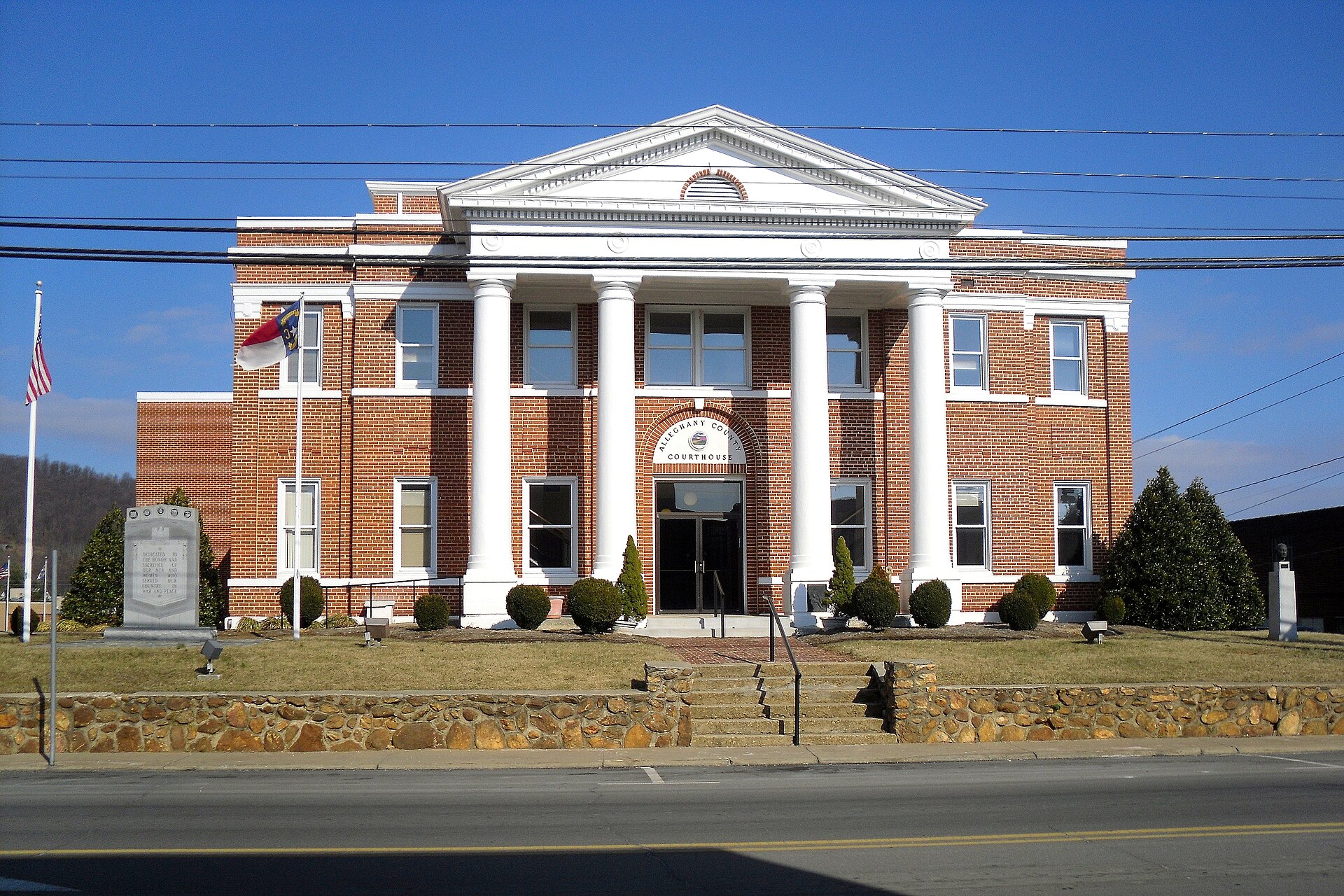 Historic view — Alleghany County