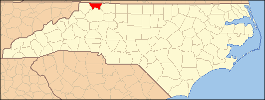 Map — Alleghany County