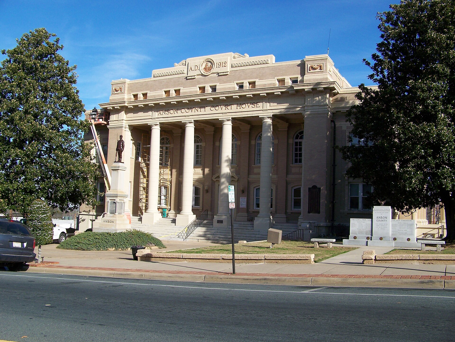 Courthouse — Anson County