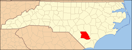 Map — Bladen County