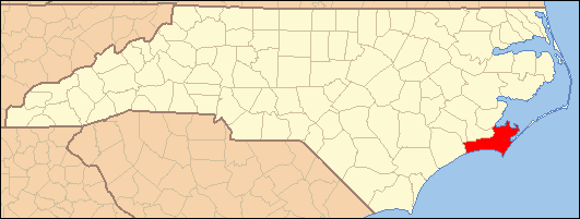 Map — Carteret County