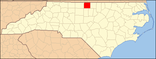 Map — Caswell County