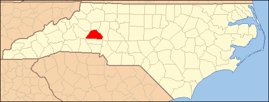 Map — Catawba County