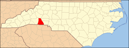 Map — Cleveland County