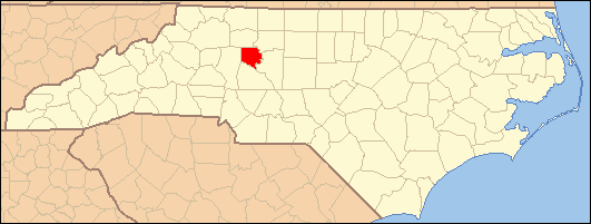 Map — Davie County