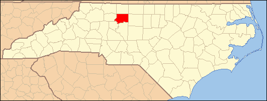 Map — Forsyth County