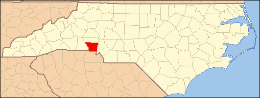 Map — Gaston County