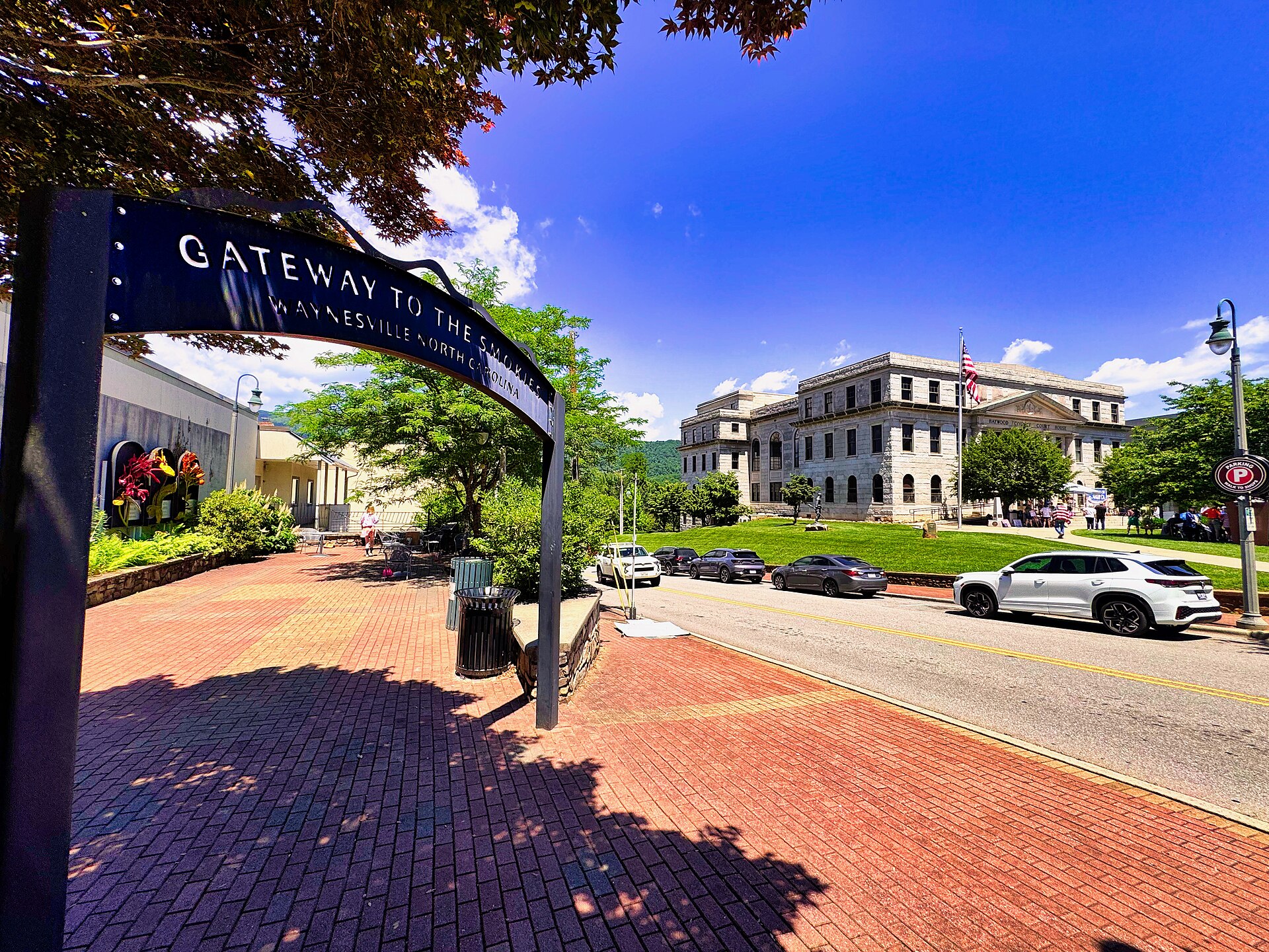 Courthouse — Haywood County