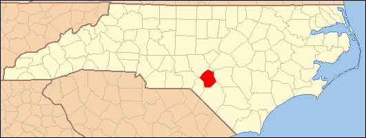 Map — Hoke County