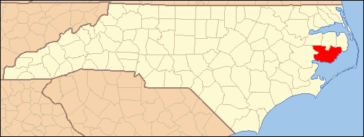 Map — Hyde County