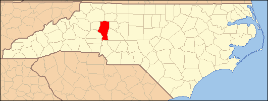 Map — Iredell County