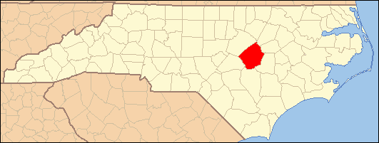 Map — Johnston County