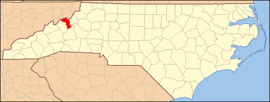 Map — Mitchell County