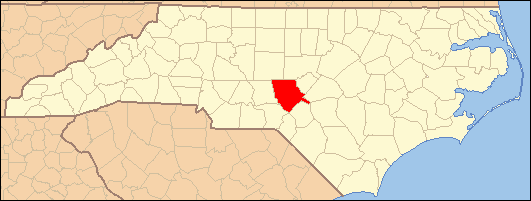Map — Moore County