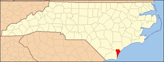 Map — New Hanover County