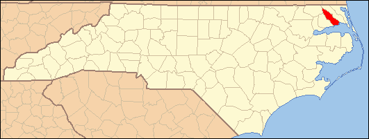 Map — Pasquotank County