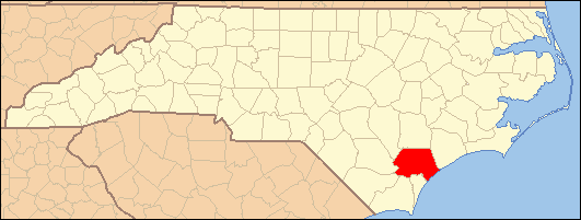 Map — Pender County