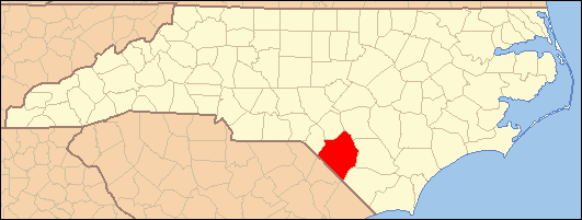 Map — Robeson County
