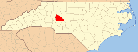 Map — Rowan County
