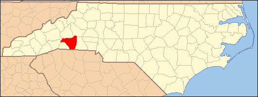 Map — Rutherford County