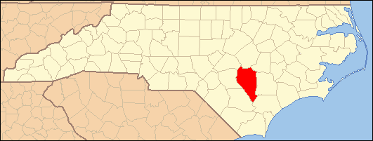 Map — Sampson County