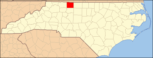 Map — Stokes County