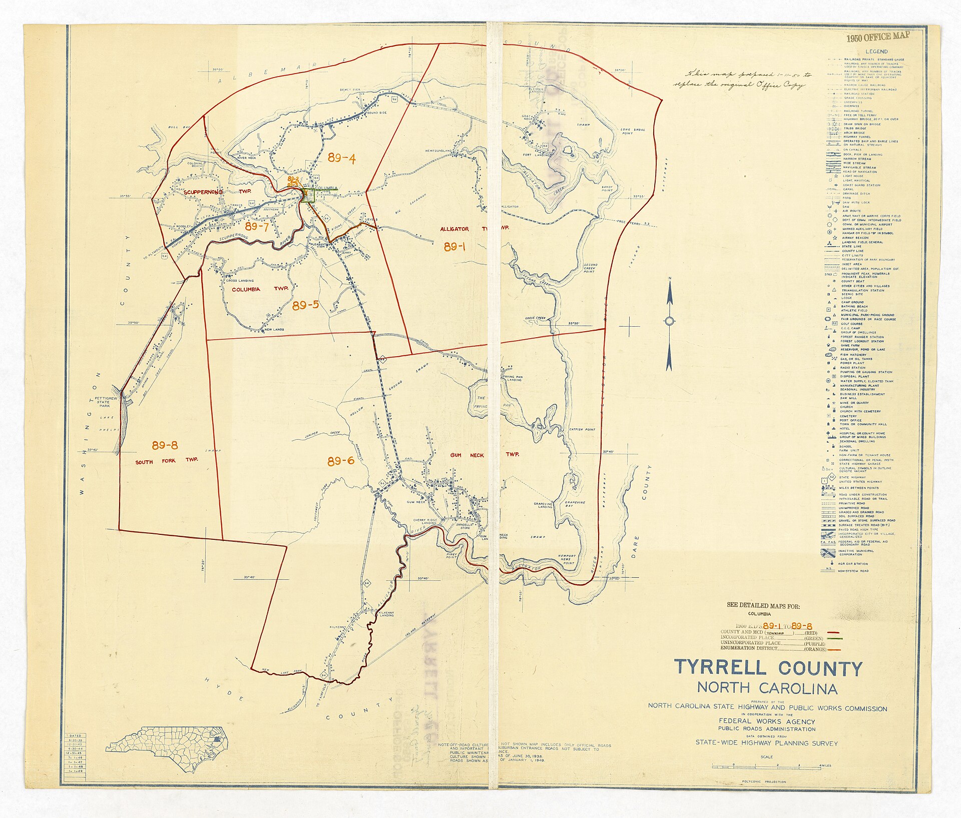 Historic view — Tyrrell County