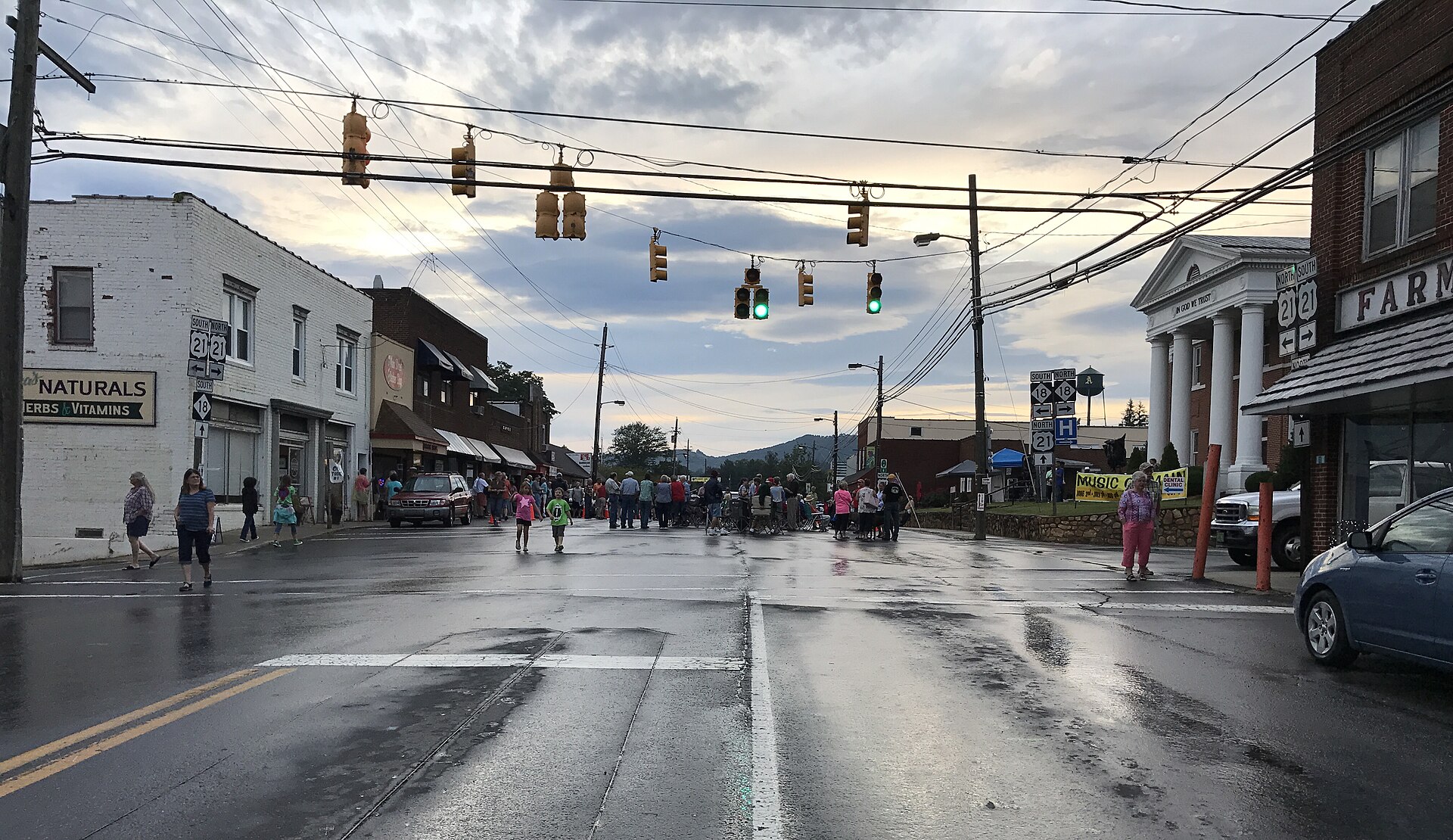 Historic view — Sparta, Alleghany County