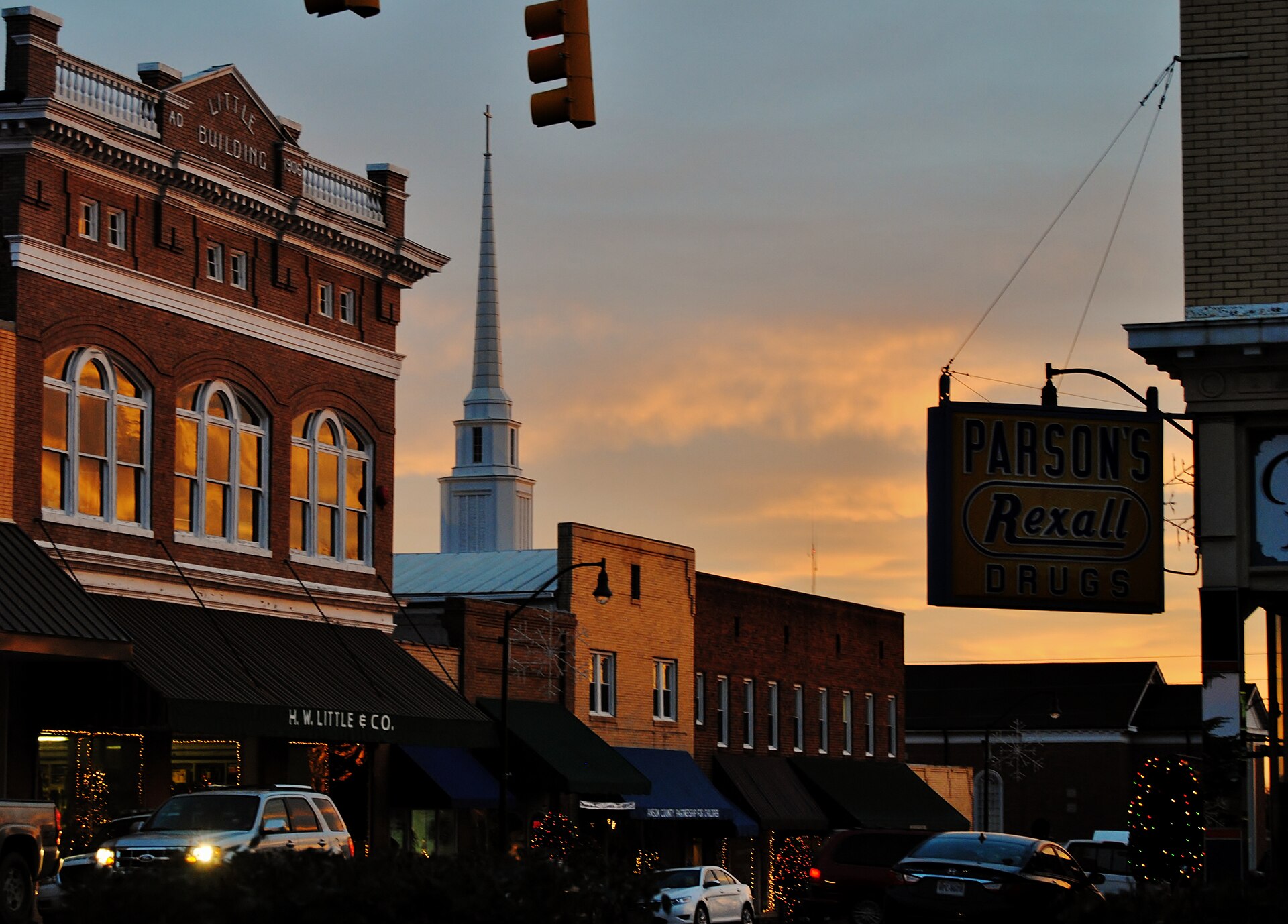 Historic view — Wadesboro, Anson County