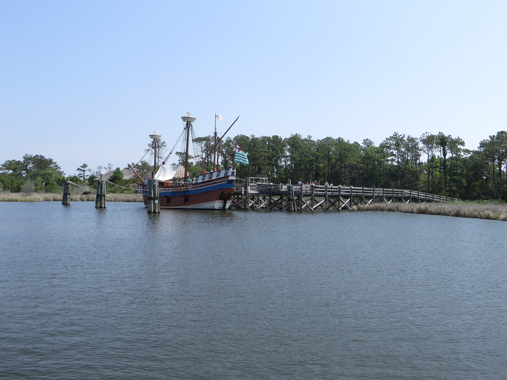 Historic view — Manteo, Dare County