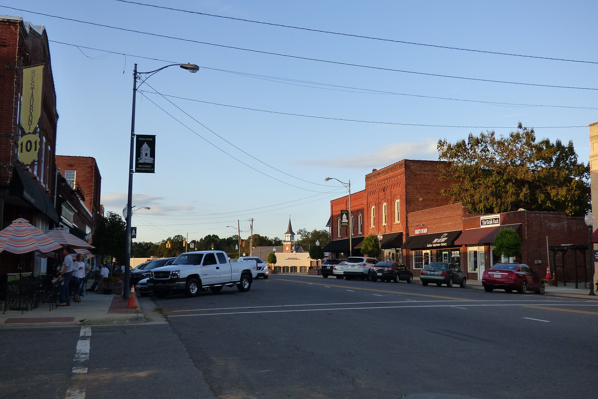 Historic view — Mocksville, Davie County