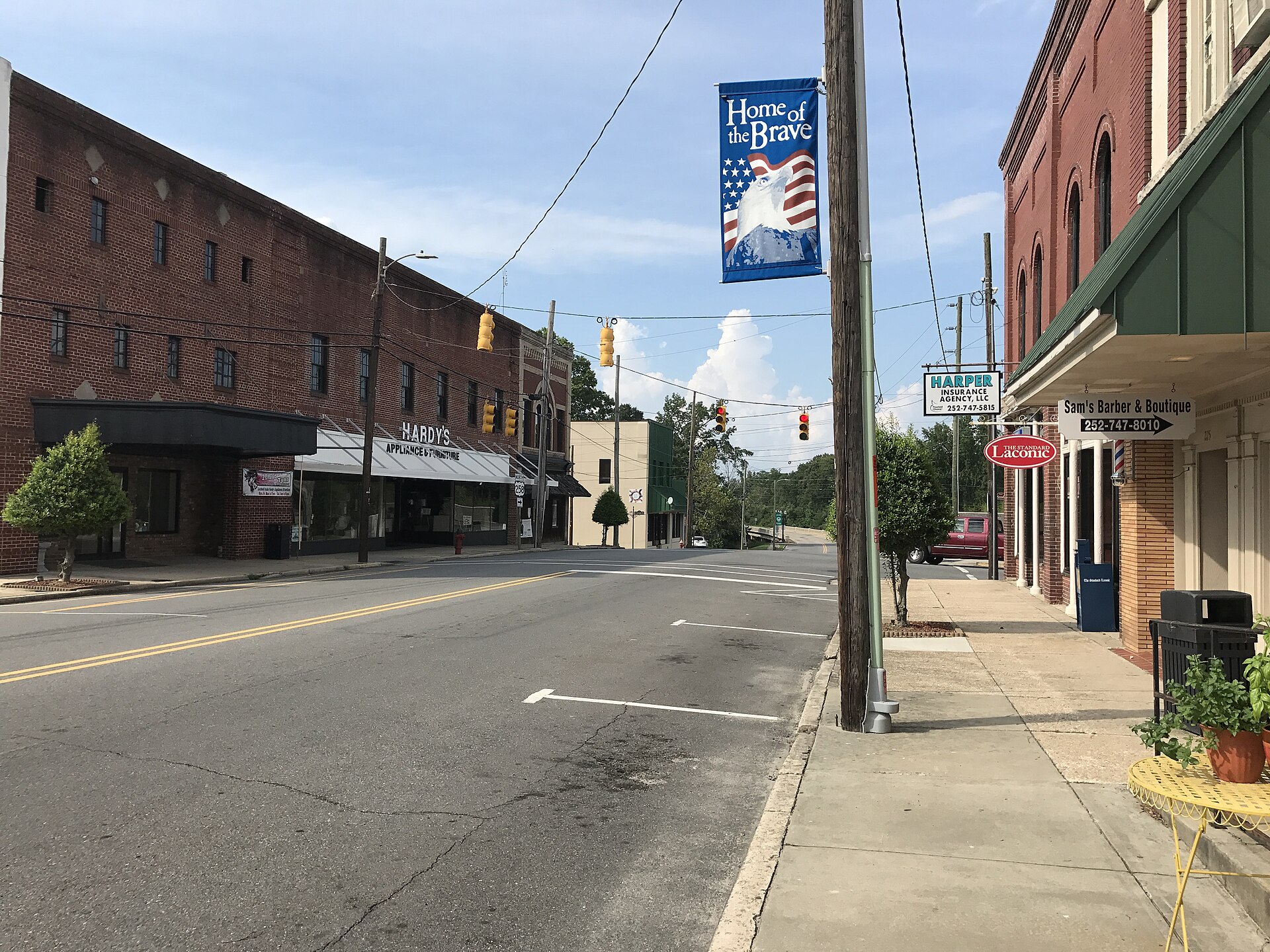 Historic view — Snow Hill, Greene County