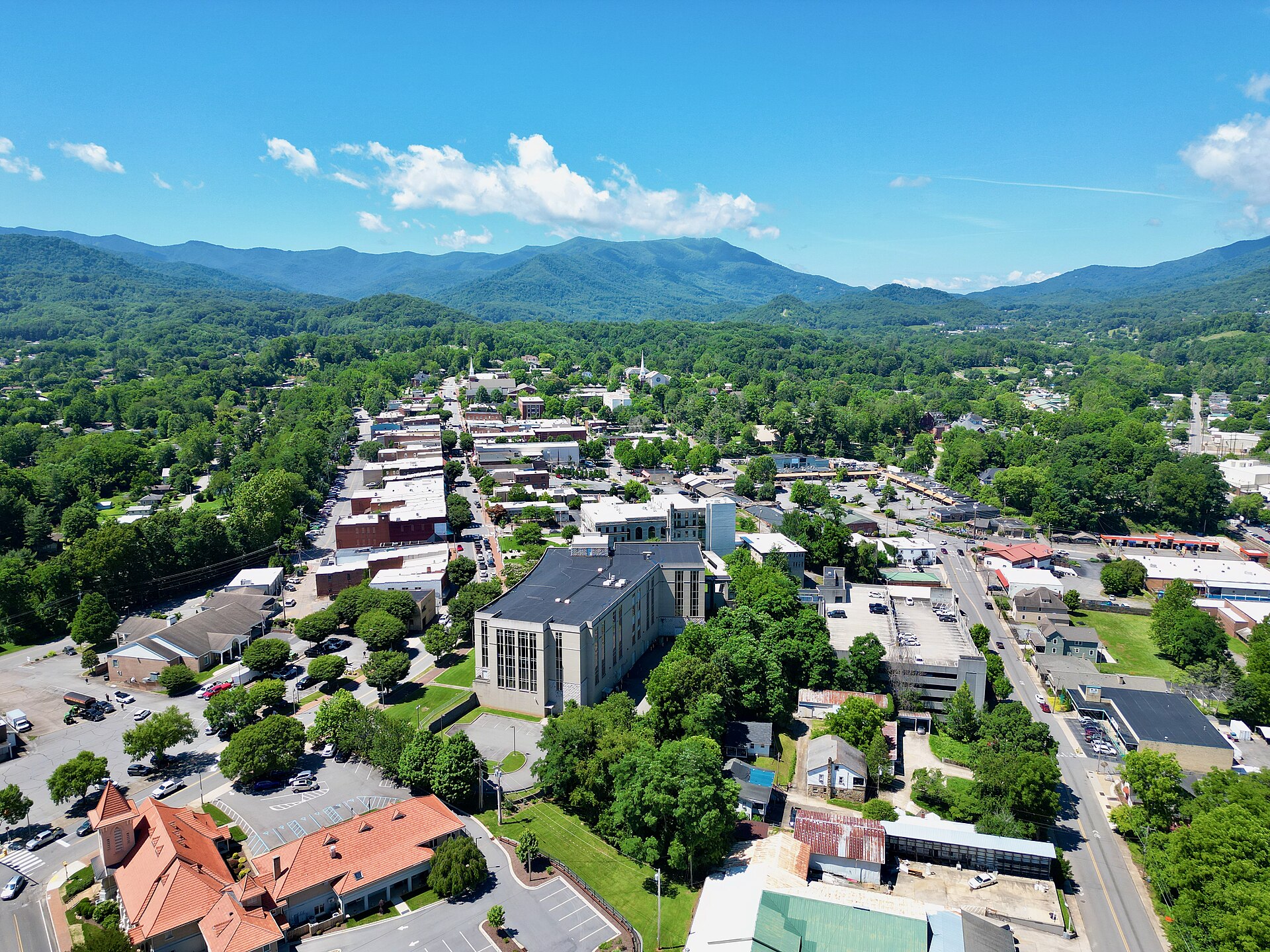 Historic view — Waynesville, Haywood County