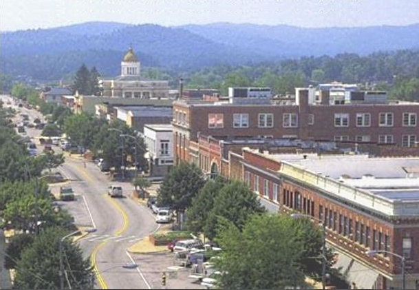 Historic view — Hendersonville, Henderson County