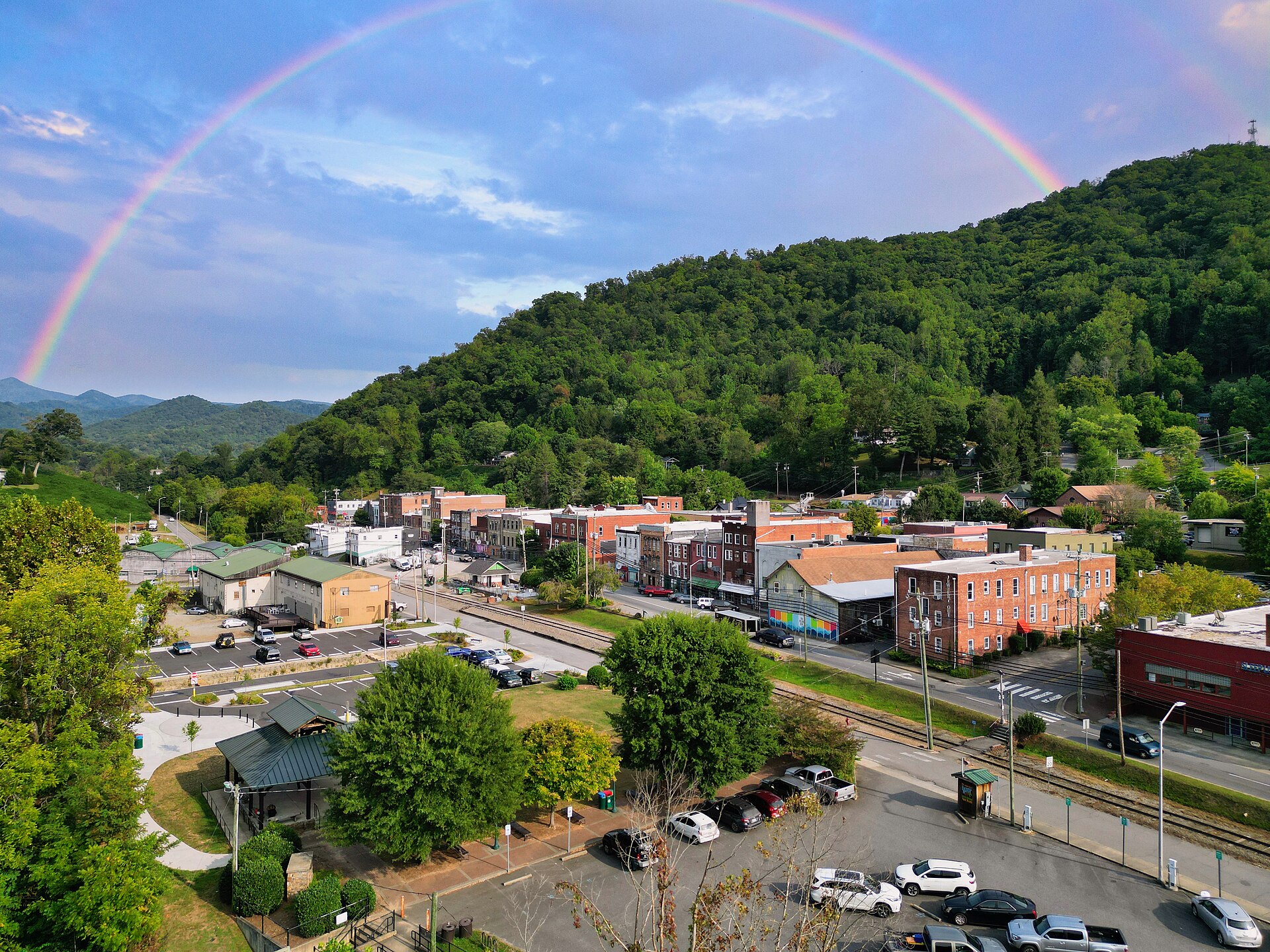 Historic view — Sylva, Jackson County