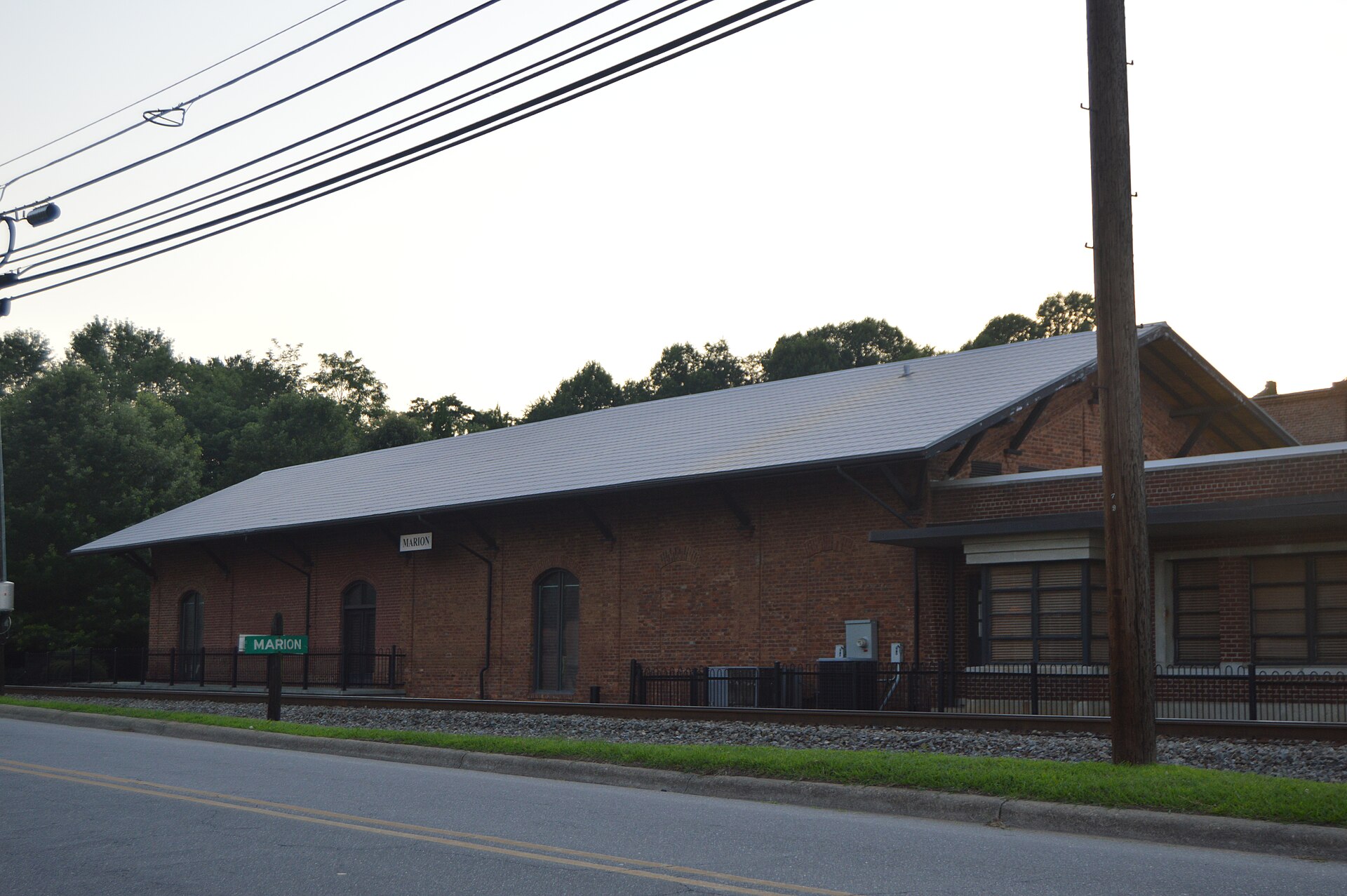 Historic view — Marion, McDowell County