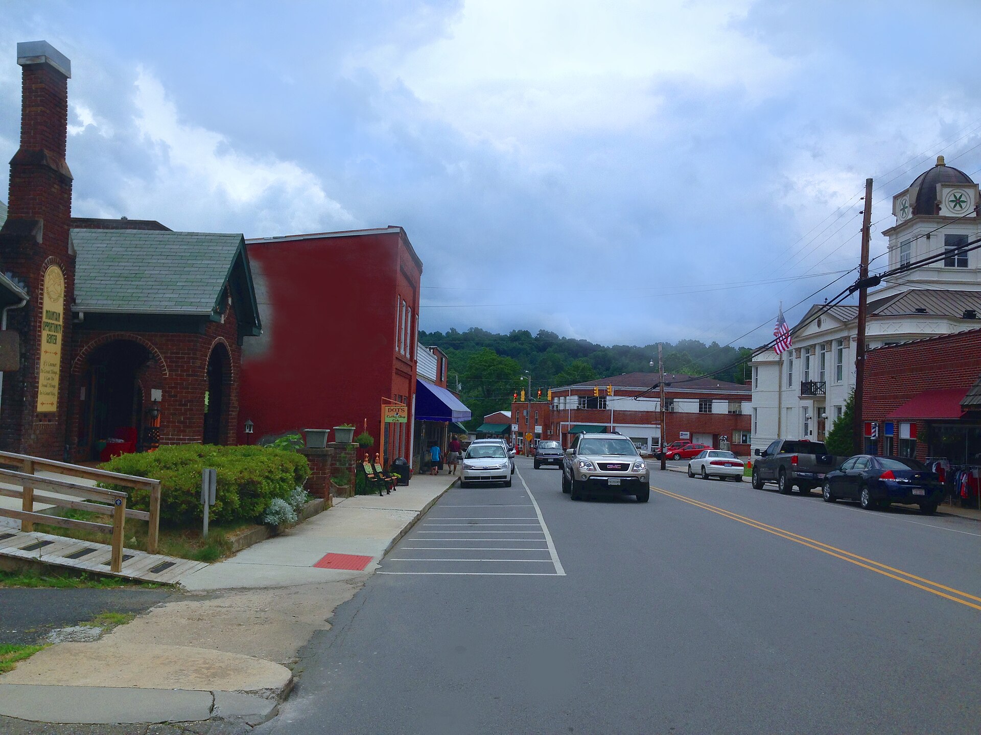 Historic view — Bakersville, Mitchell County