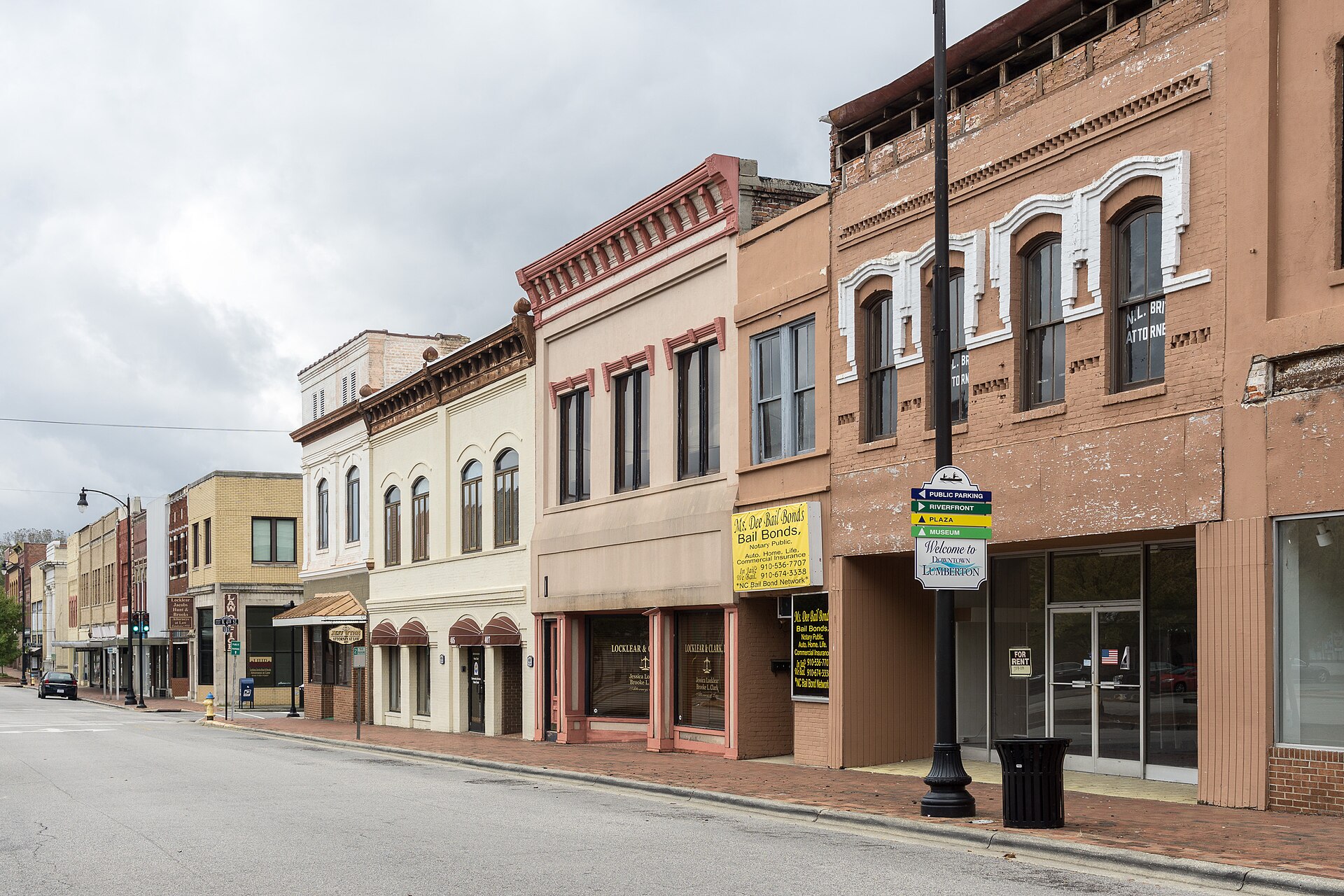 Historic view — Lumberton, Robeson County