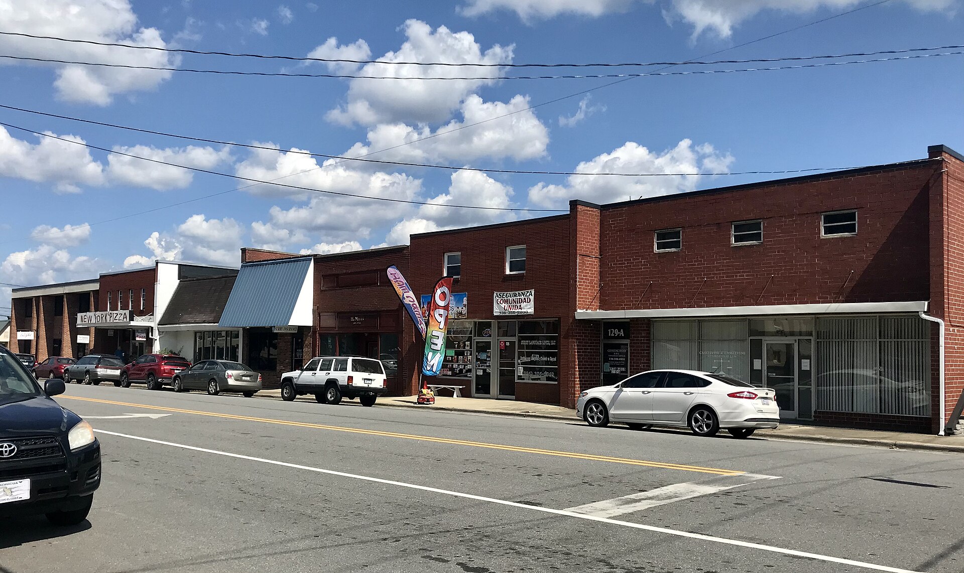Historic view — Dobson, Surry County